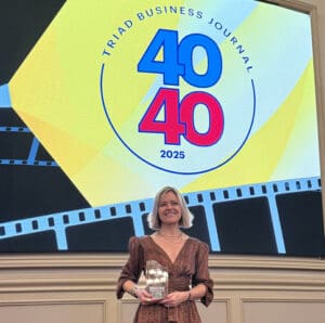 Marta Mitchell receives Inspire Award