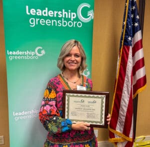 Marta Mitchell receives Inspire Award